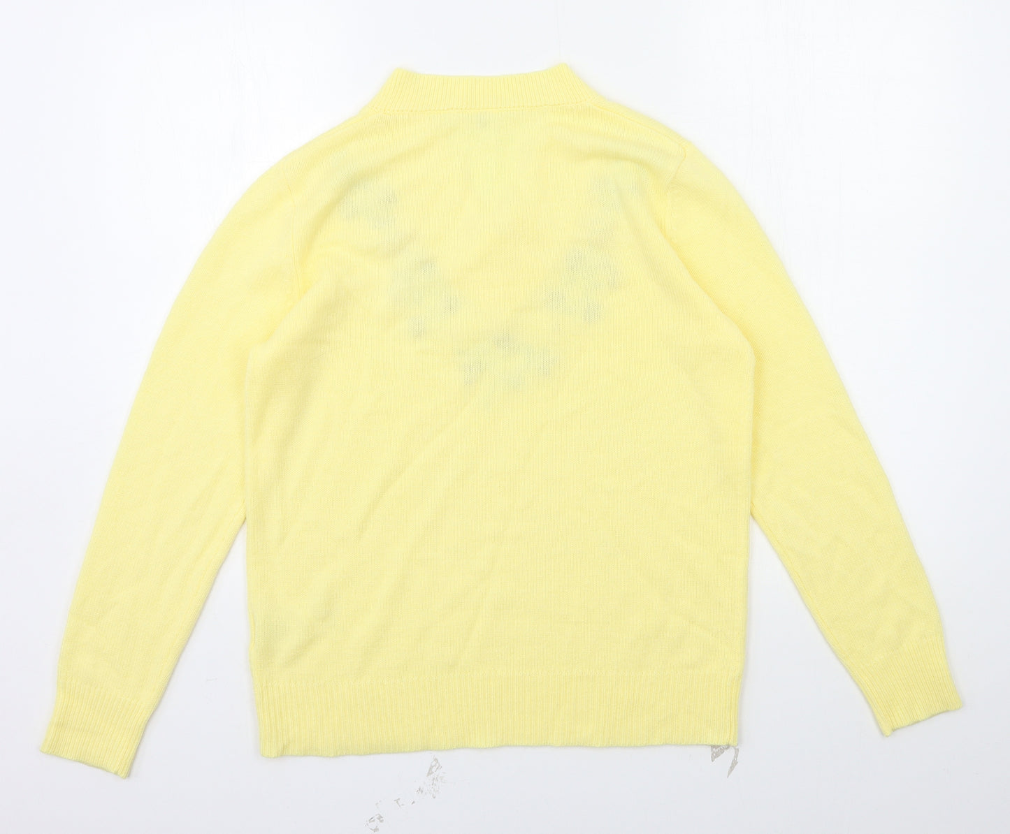 Preworn Womens Yellow   Pullover Jumper Size 10