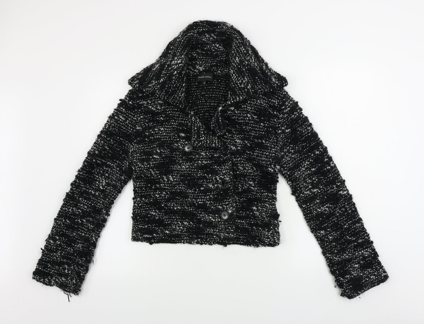 Claudia Strater    Womens Black   Gilet Coat Size 8