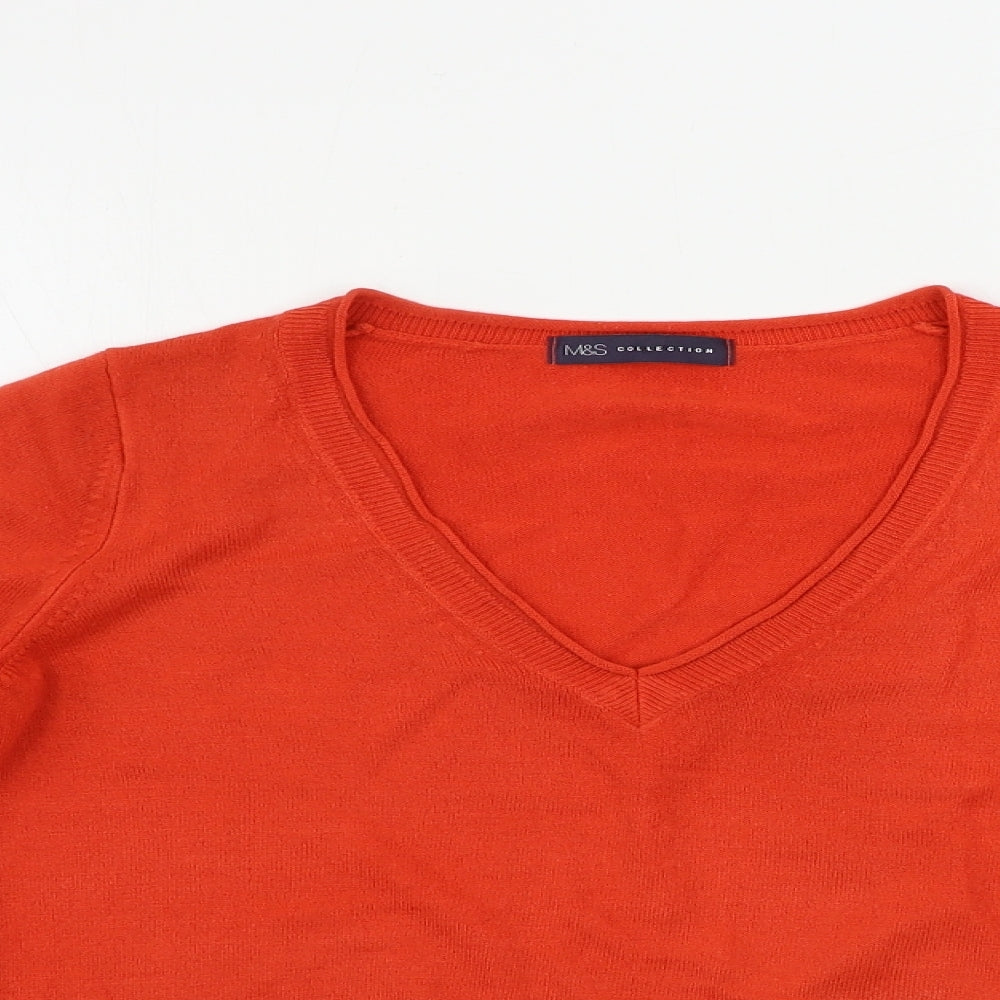 Marks and Spencer  Womens Red   Pullover Jumper Size 10