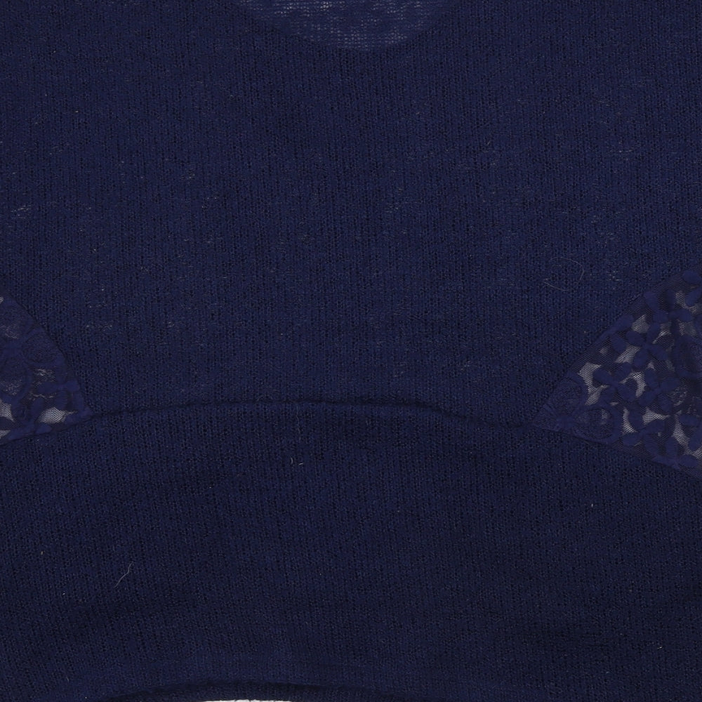 Sugar Crisp Womens Blue   Pullover Jumper Size M