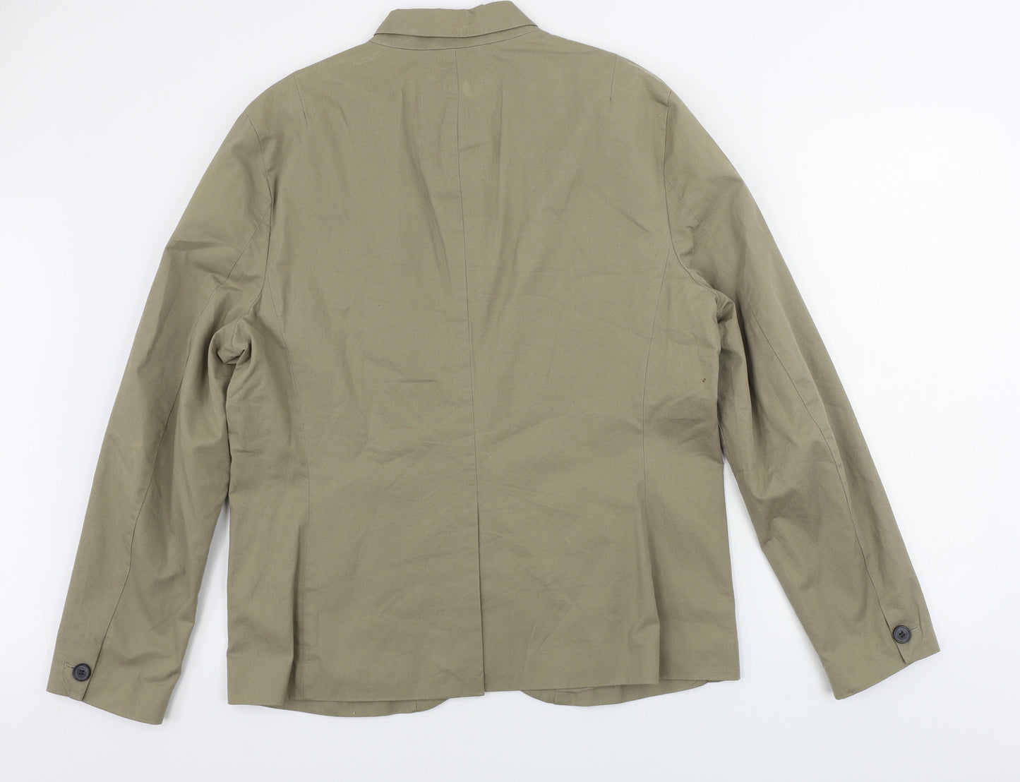 AllSaints Mens Gold   Jacket Coat Size L