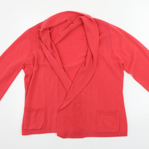 BHS  Womens Pink   Cape Jumper Size 18