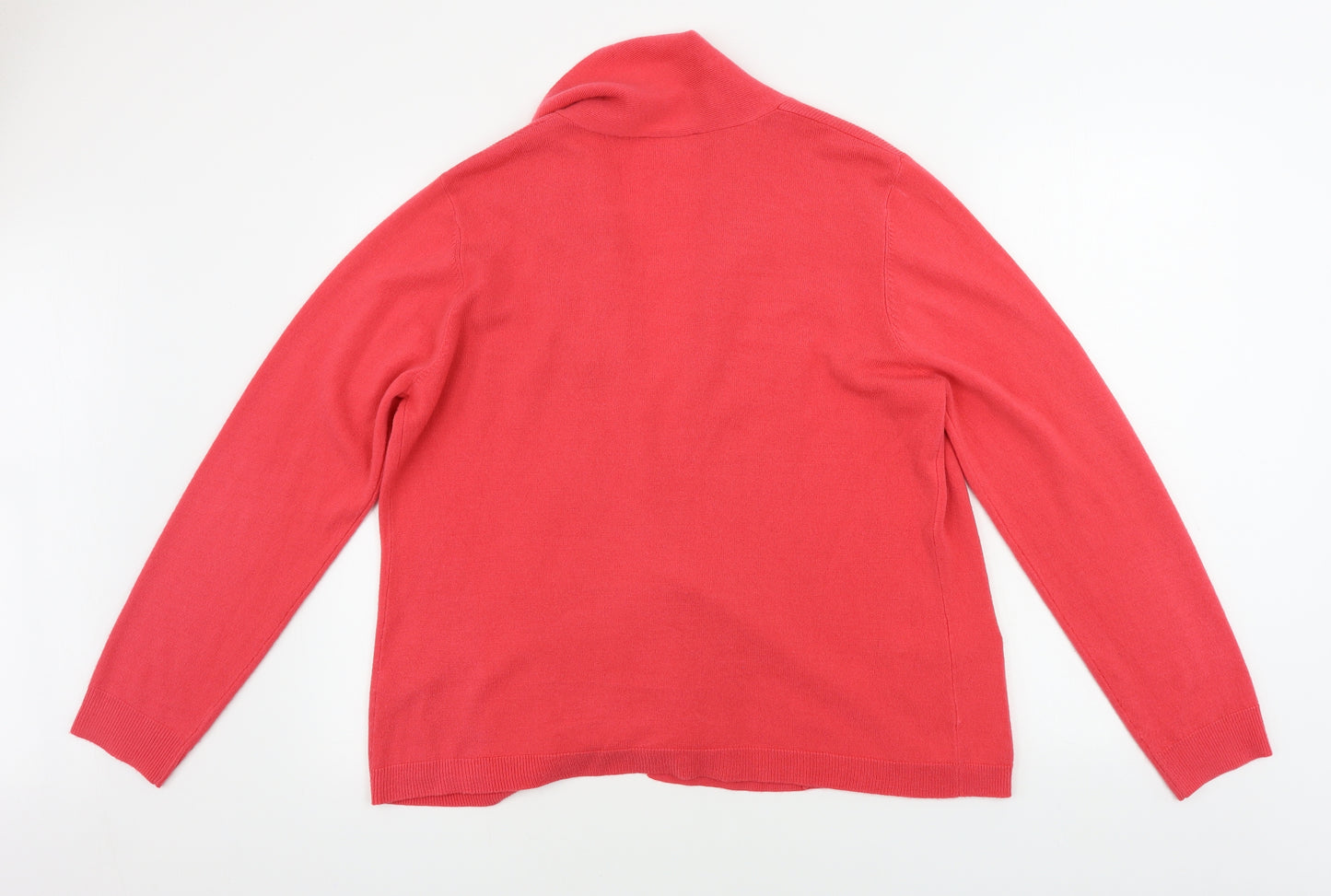 BHS  Womens Pink   Cape Jumper Size 18
