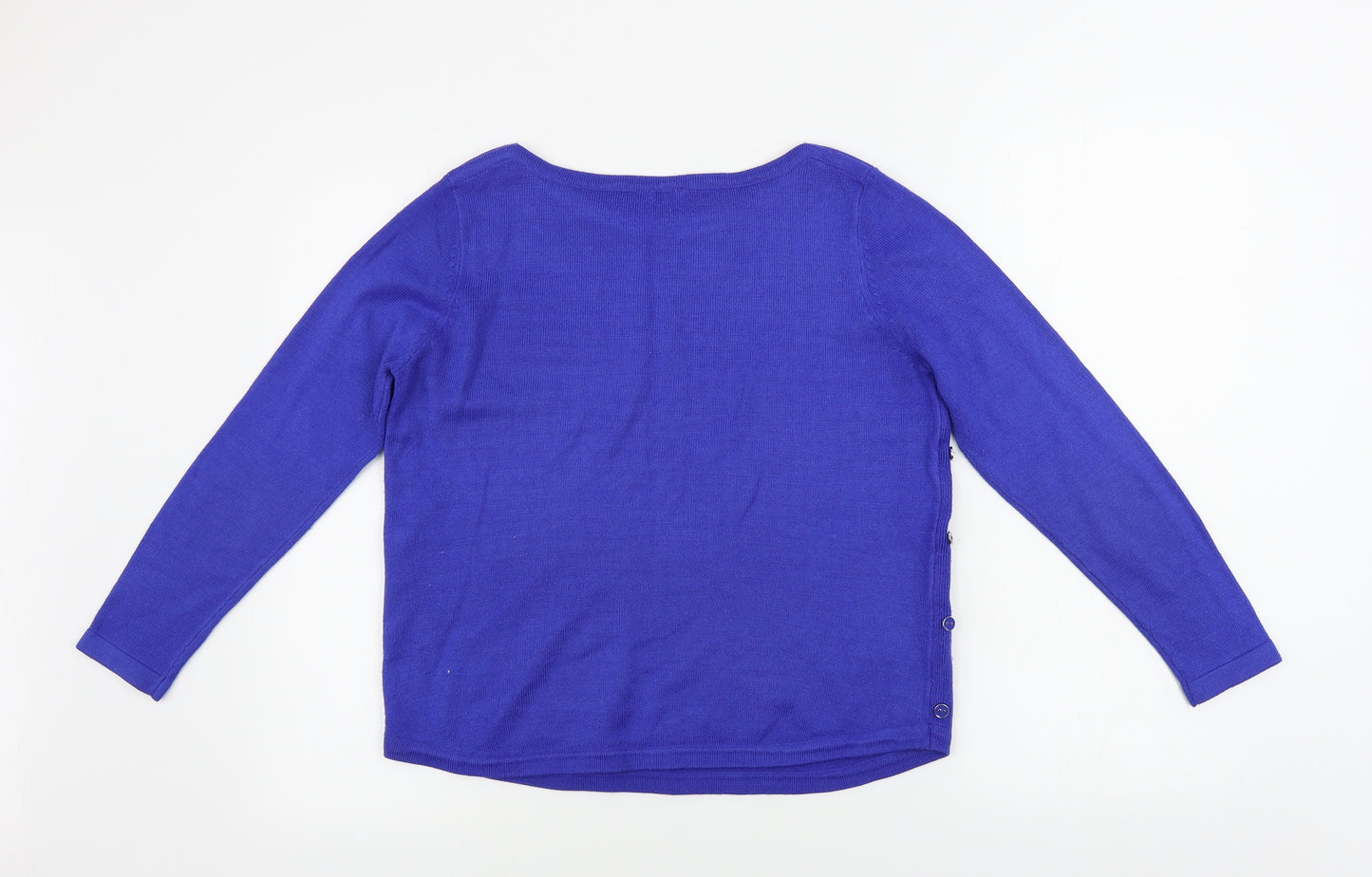M&Co Womens Blue   Pullover Jumper Size 12