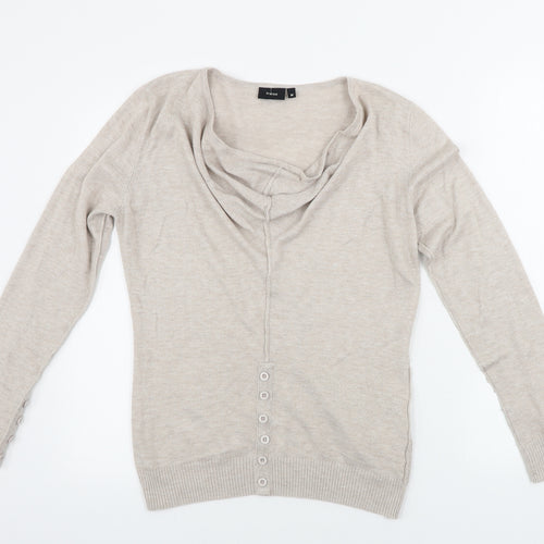 FRANSA   Womens Beige   Pullover Jumper Size M