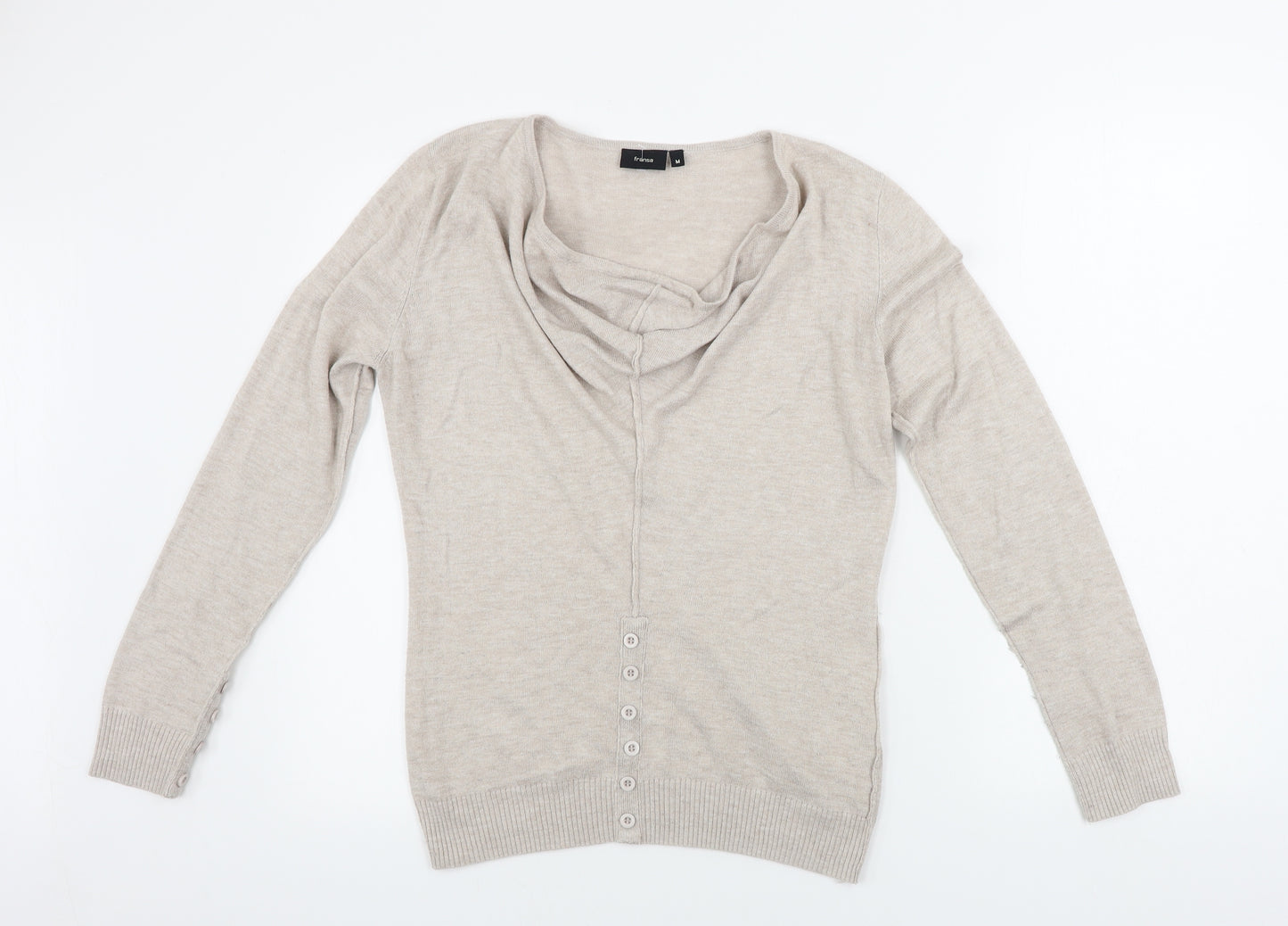 FRANSA   Womens Beige   Pullover Jumper Size M