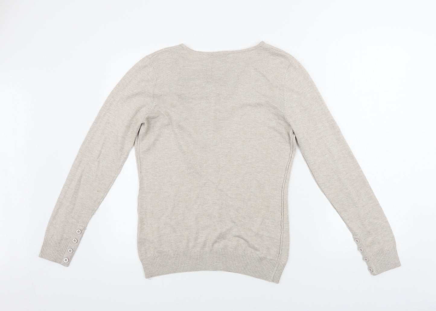 FRANSA   Womens Beige   Pullover Jumper Size M