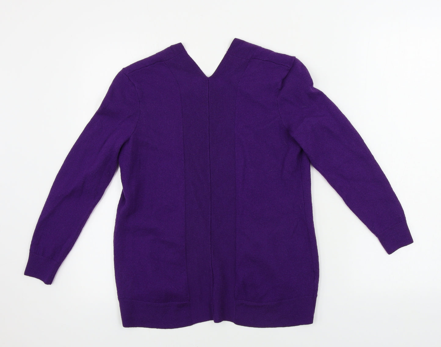 Viyella Womens Purple   Cardigan Jumper Size M