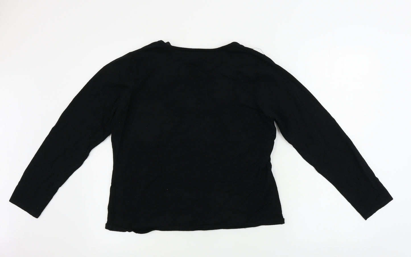 BM Womens Black   Pullover Jumper Size M