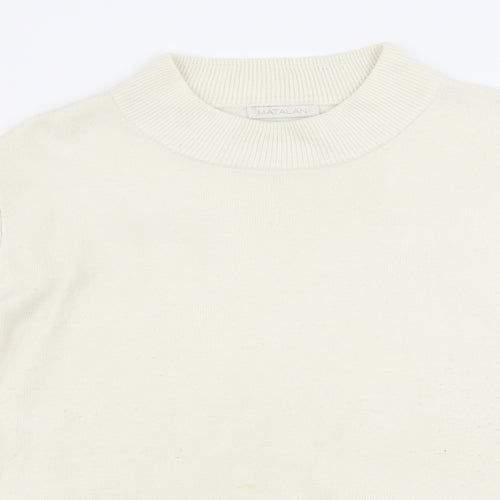 Matalan  Womens Ivory   Pullover Jumper Size 18