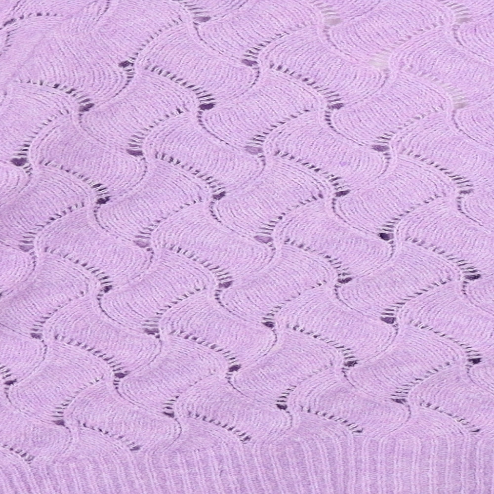 George  Womens Purple   Cardigan Jumper Size M
