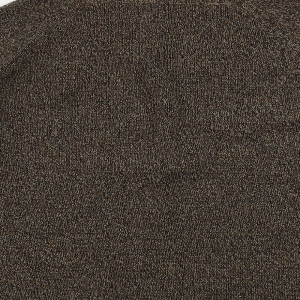 Marks and Spencer  Mens Brown   Henley Jumper Size L