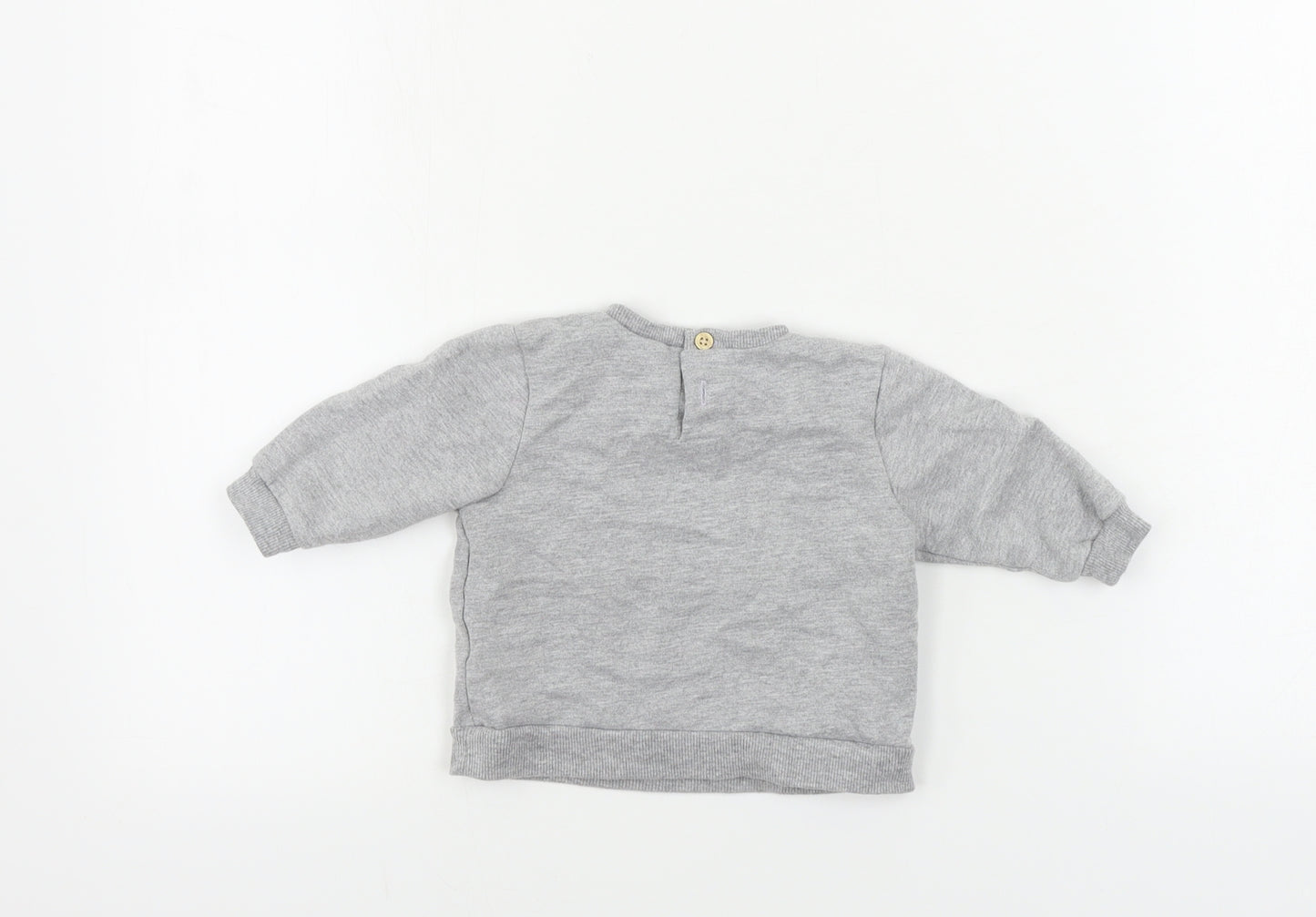 pl baby Baby Grey   Pullover Jumper Size 24 Months