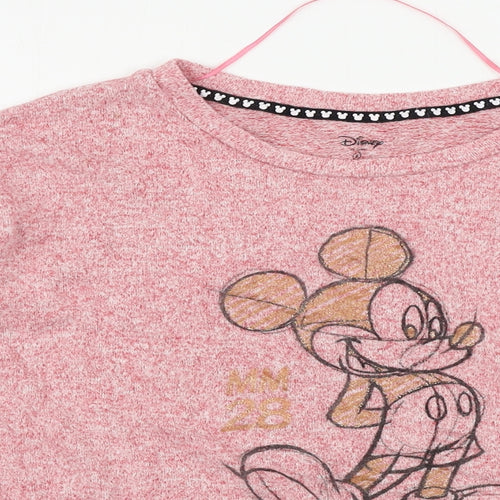 love to lounge  Womens Pink   Pullover Jumper Size M  - DISNEY