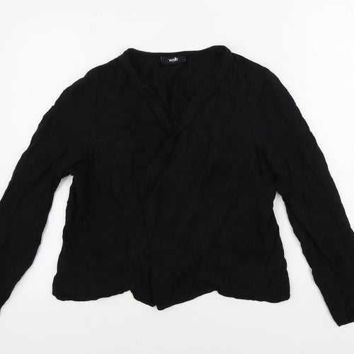 Wallis  Womens Black   Cardigan Jumper Size L