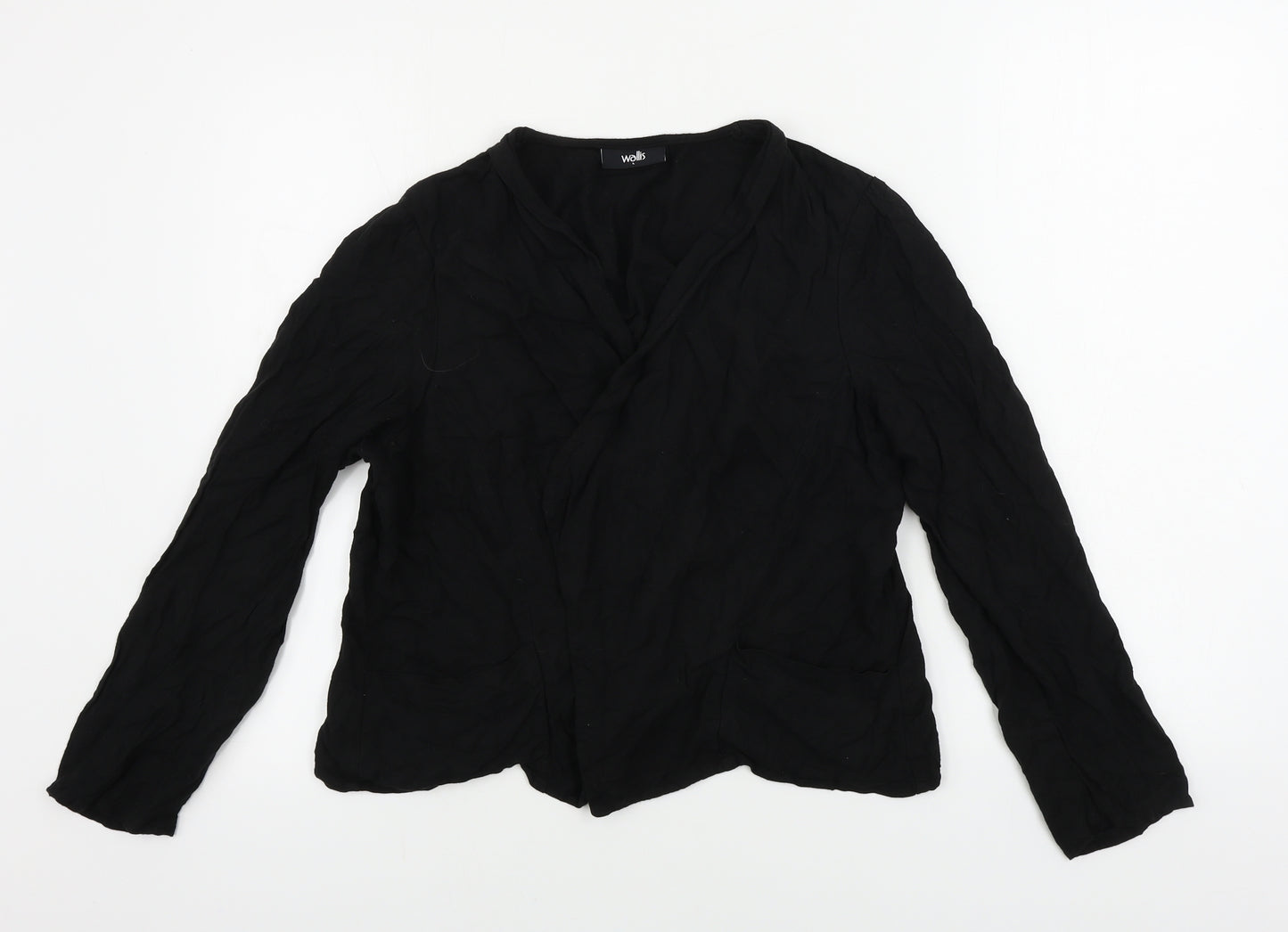 Wallis  Womens Black   Cardigan Jumper Size L
