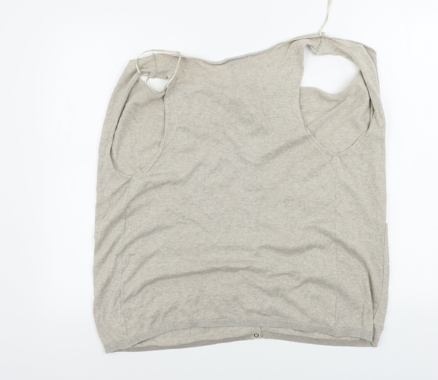 Topshop  Womens Beige   Cardigan Jumper Size 8