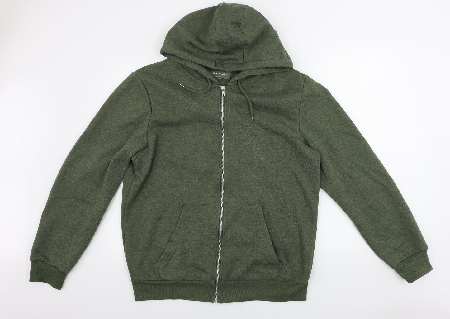 Primark  Mens Green   Full Zip Hoodie Size XL