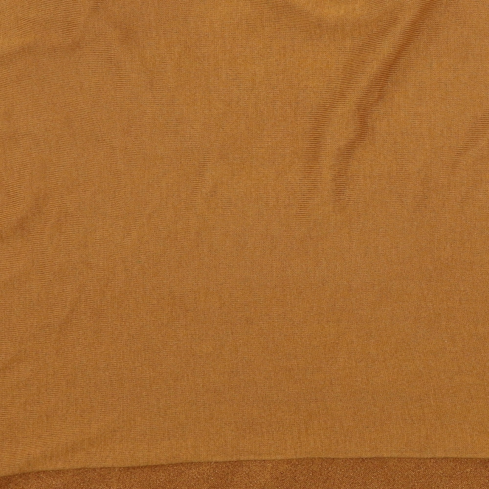 Bunoh Womens Brown   Pullover Jumper Size M
