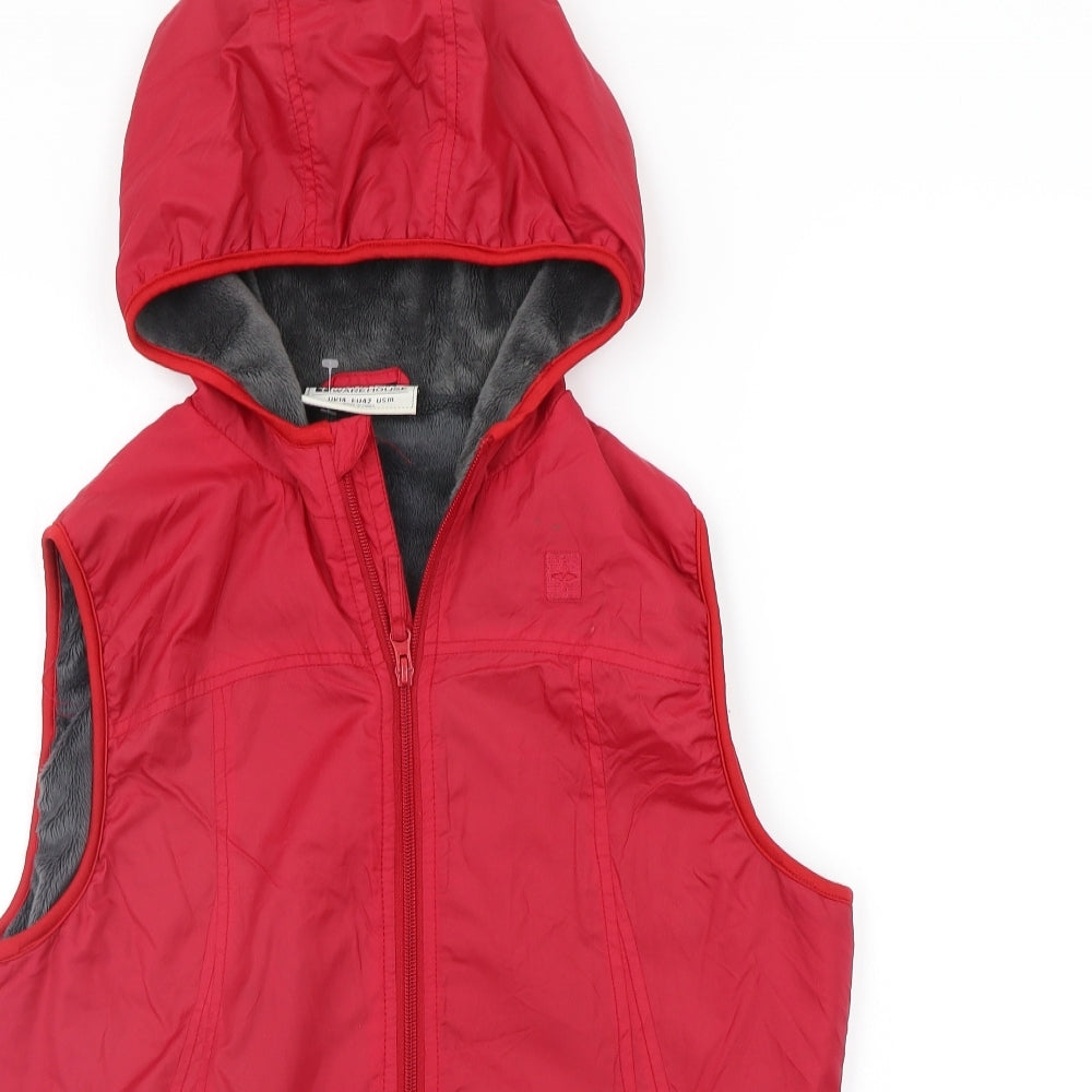 Moutain Warehouse Womens Red   Gilet Coat Size 14