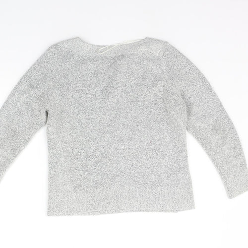M&Co Womens Grey   Pullover Jumper Size L