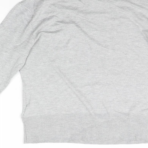 New Look Womens Grey   Pullover Jumper Size 12