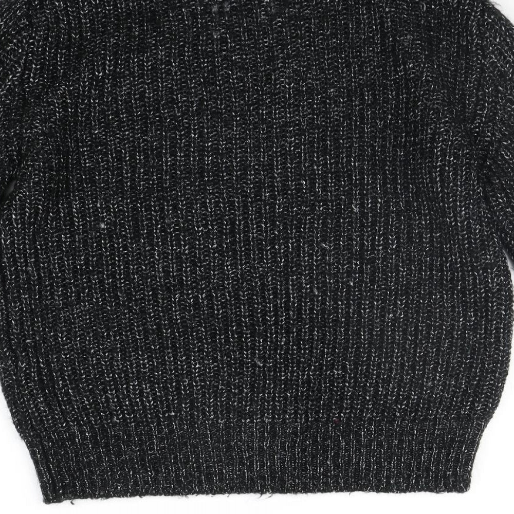 J N R D Womens Black   Pullover Jumper Size S