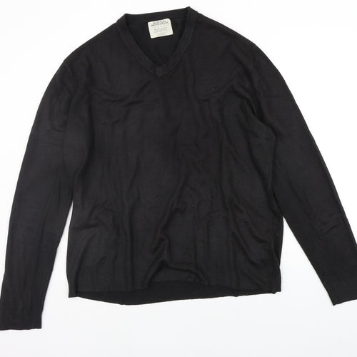 Burton Mens Black Houndstooth  Pullover Jumper Size XL