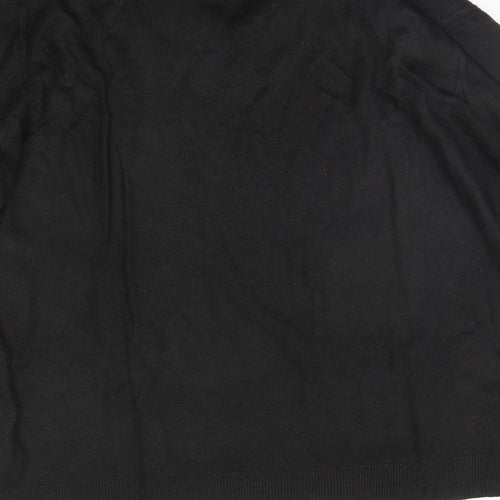 Burton Mens Black Houndstooth  Pullover Jumper Size XL