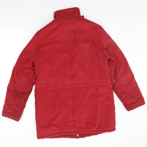 River Oak Womens Red   Jacket Coat Size 10