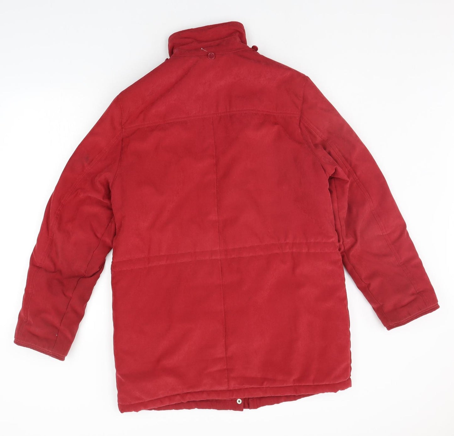 River Oak Womens Red   Jacket Coat Size 10