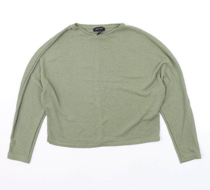 New Look Womens Green   Pullover Jumper Size M