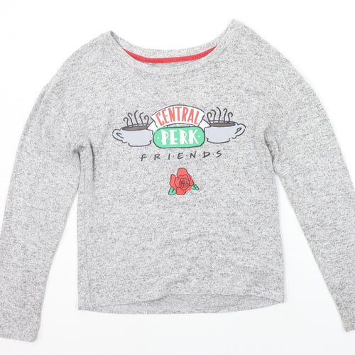 Primark Womens Grey   Pullover Jumper Size 2XS