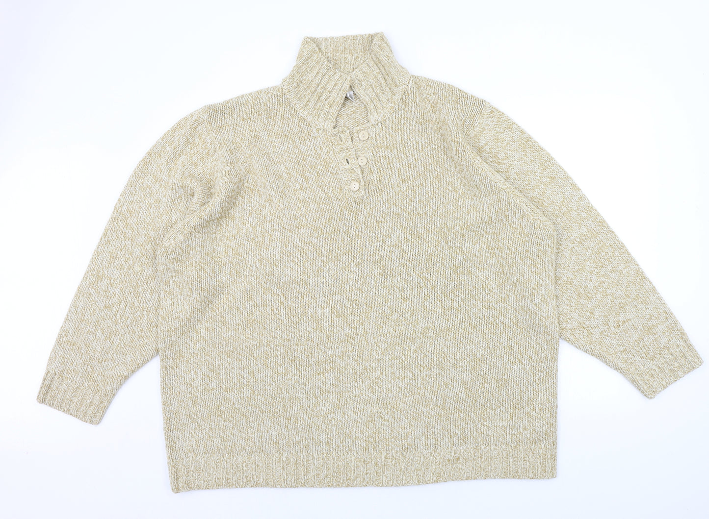 Daxon Womens Beige   Pullover Jumper Size 34