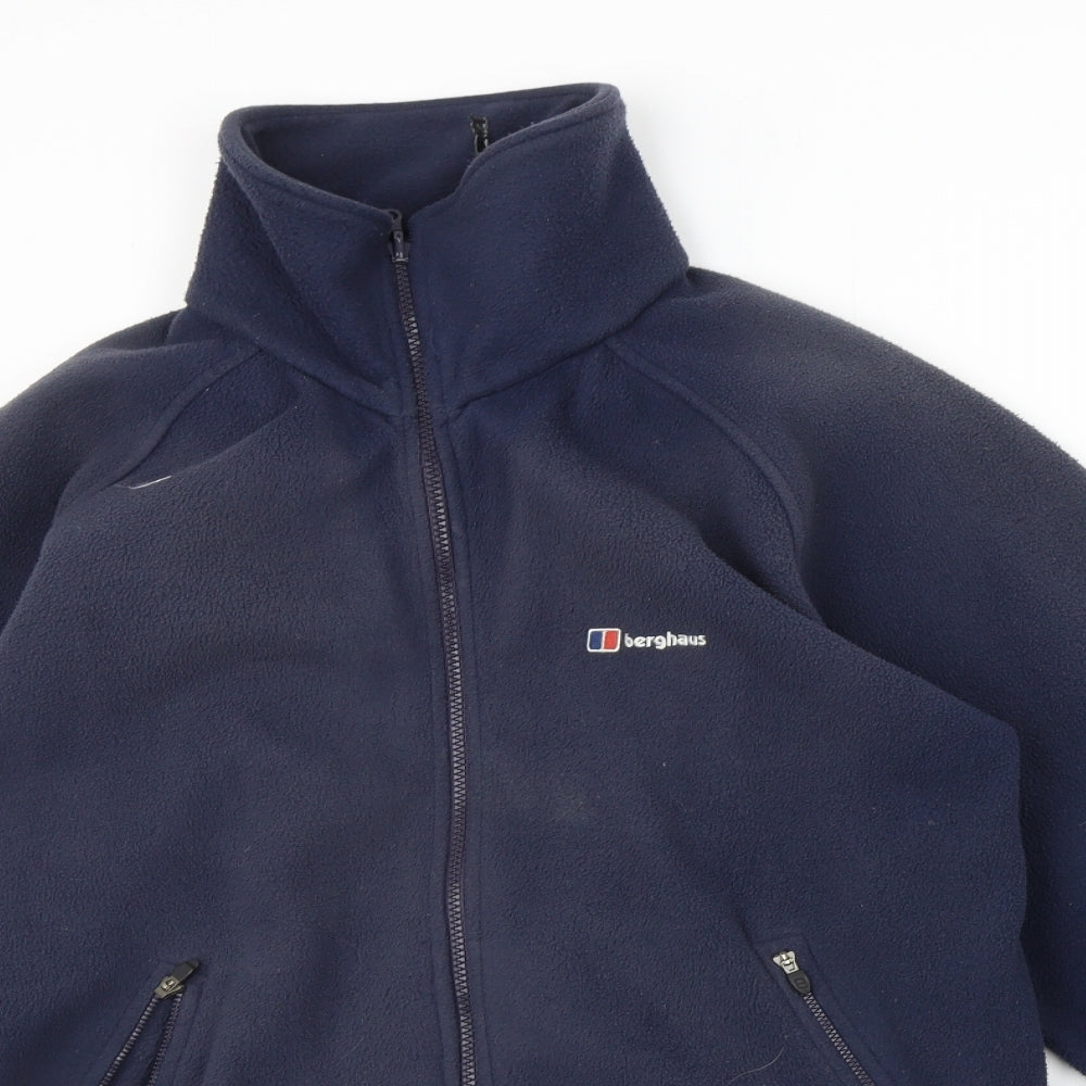 Berghaus Mens Blue   Full Zip Jumper Size M