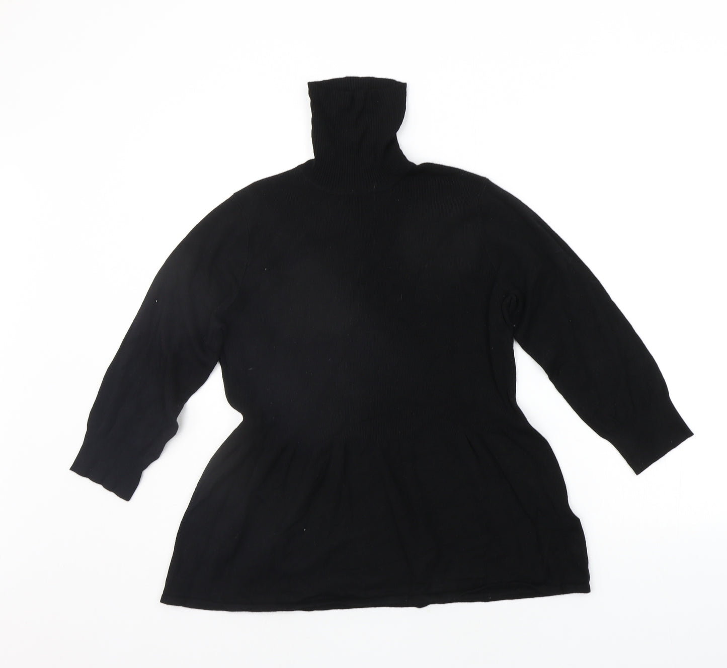 Marks and Spencer Womens Black   Pullover Jumper Size 14