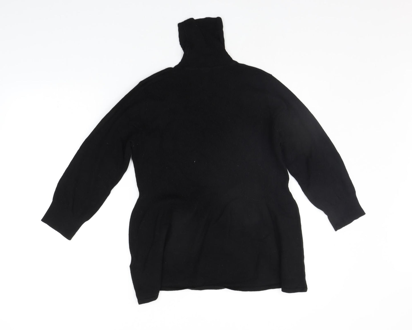 Marks and Spencer Womens Black   Pullover Jumper Size 14
