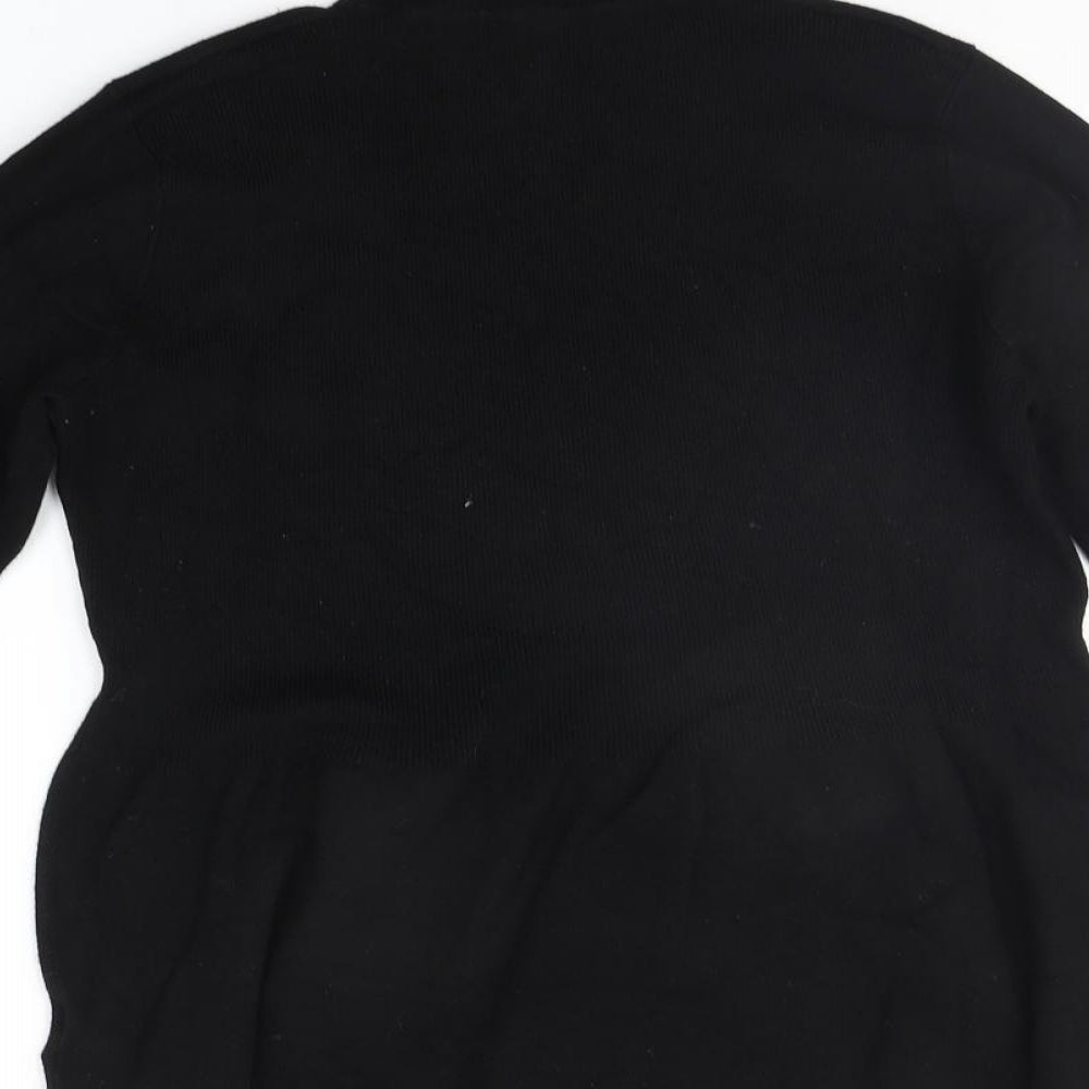 Marks and Spencer Womens Black   Pullover Jumper Size 14