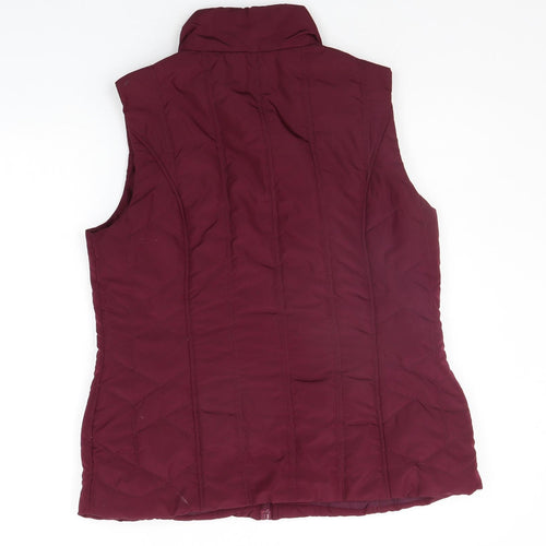 BHS Womens Purple   Gilet Coat Size 14
