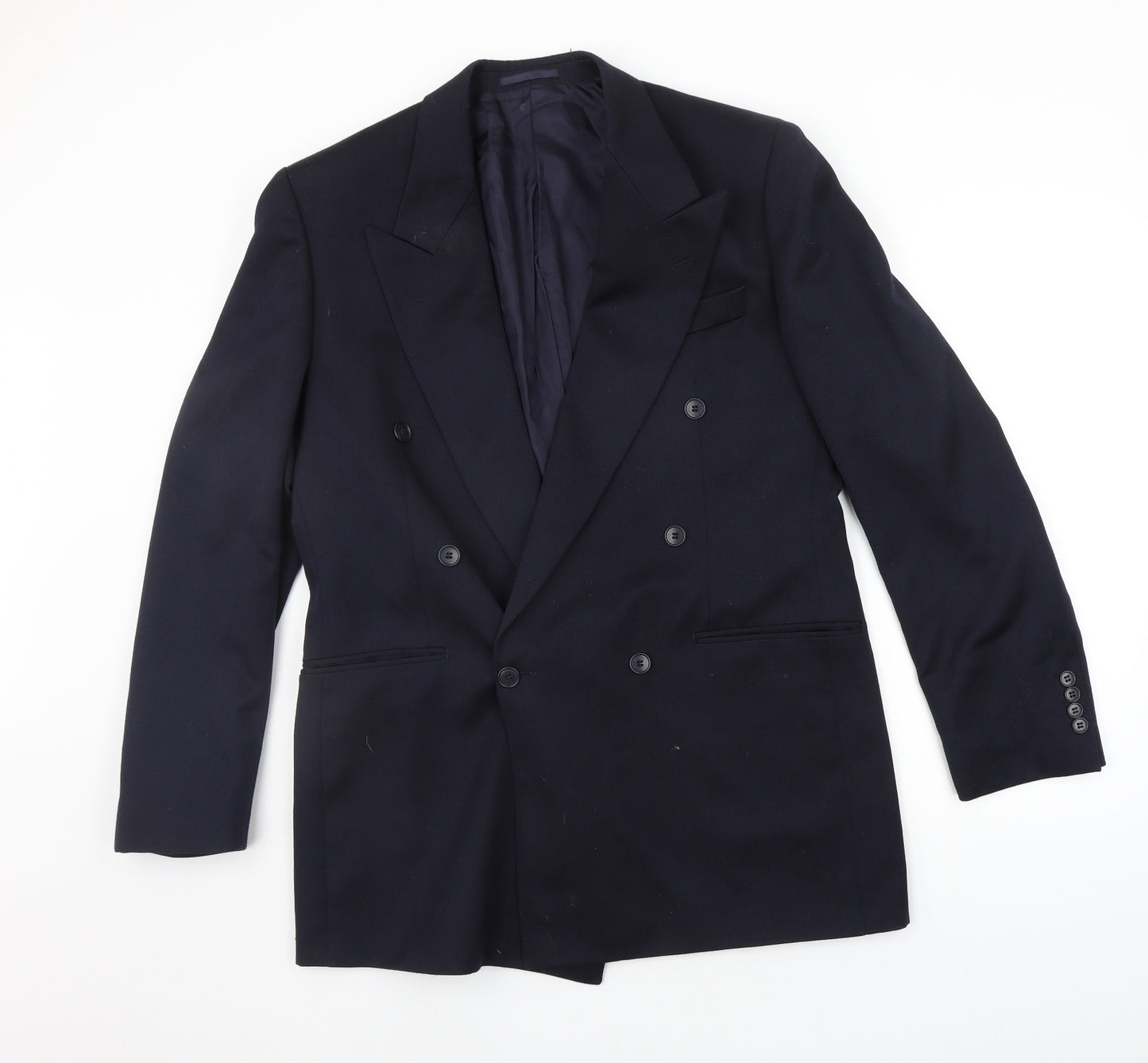 Yves Saint Laurent  Mens Blue   Jacket Suit Jacket Size L
