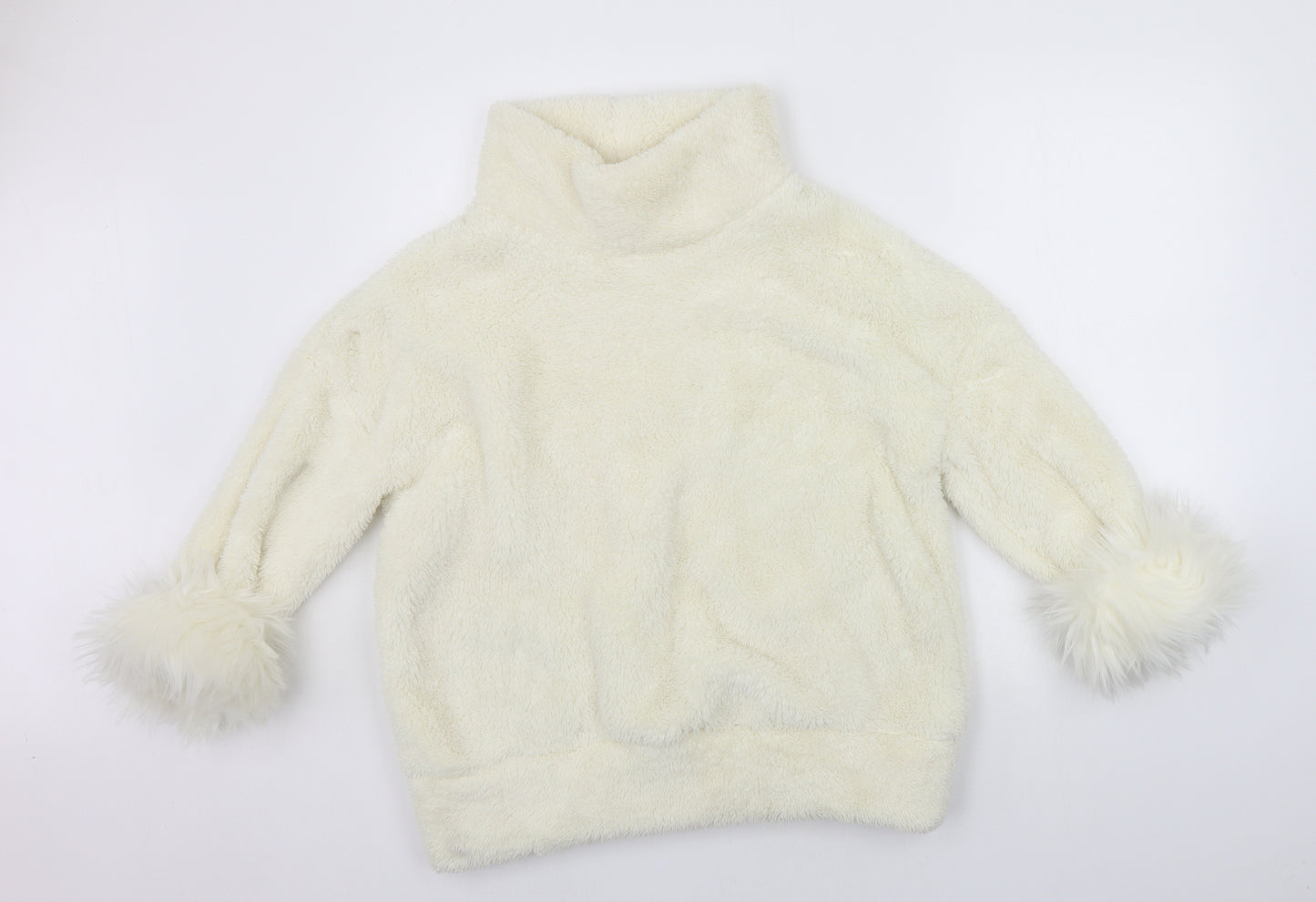 Matalan Womens White   Pullover Jumper Size S