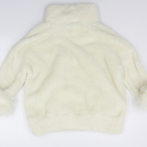 Matalan Womens White   Pullover Jumper Size S