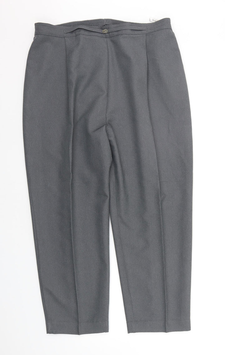 Berkertex Womens Grey Trousers Size 20 L26 in