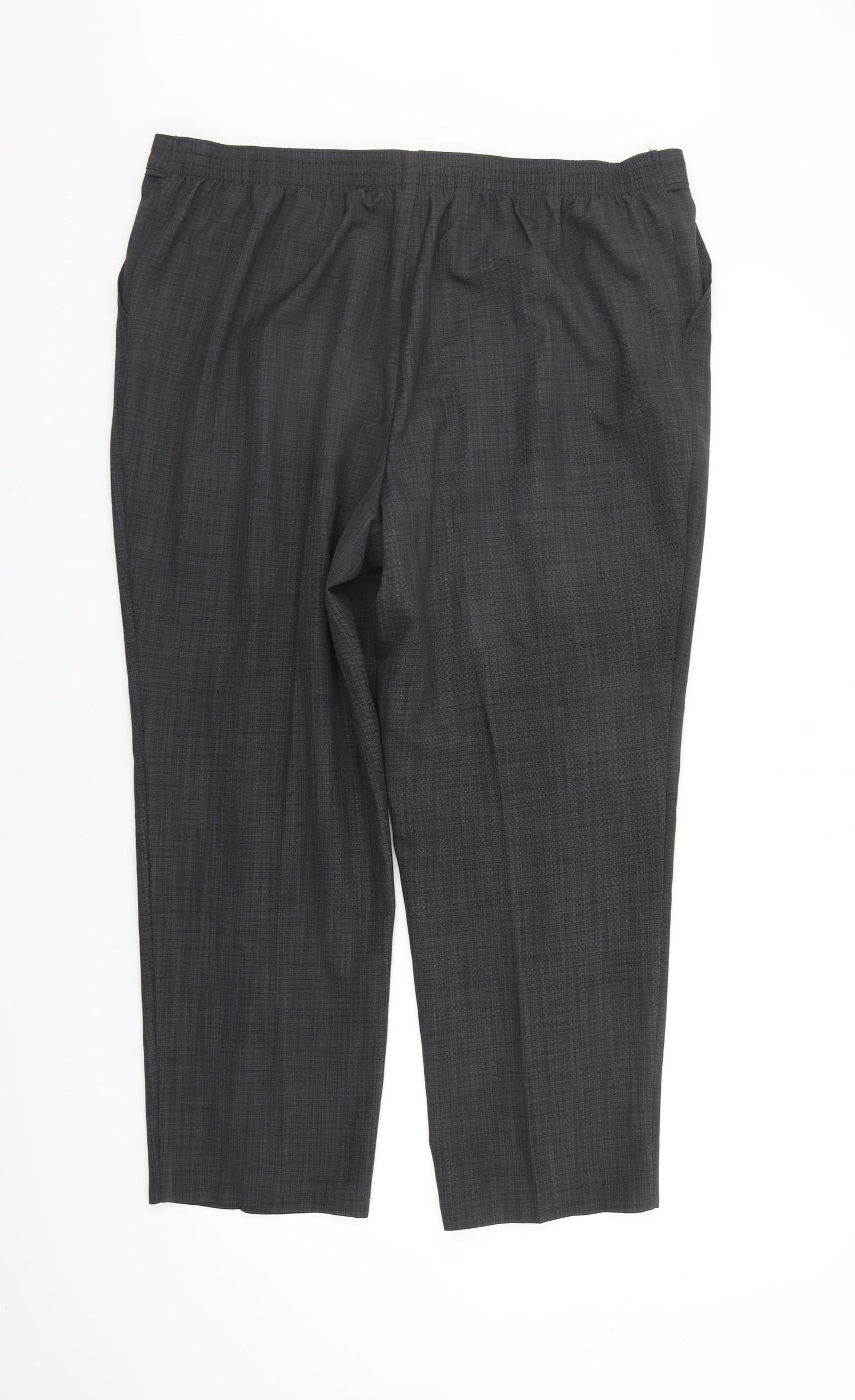 Marks and Spencer Womens Grey   Trousers  Size 20 L26 in
