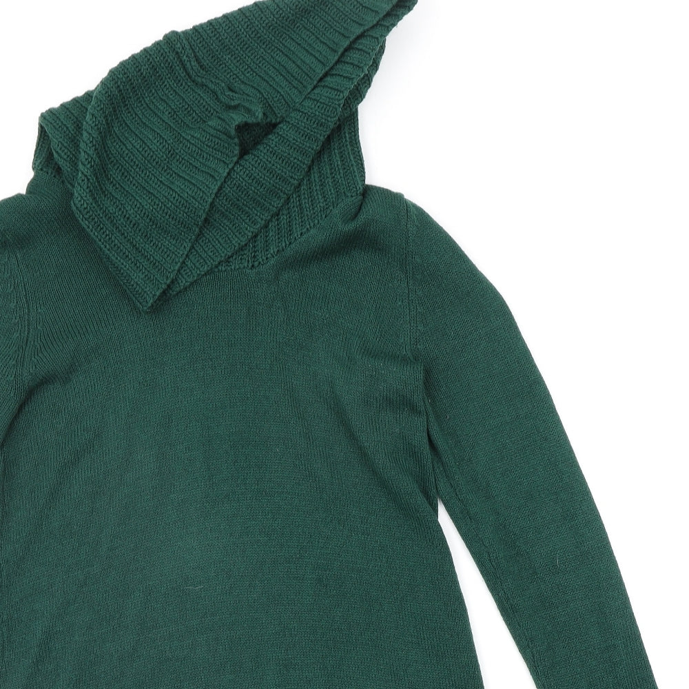 H&M Womens Green   Jumper Dress  Size S