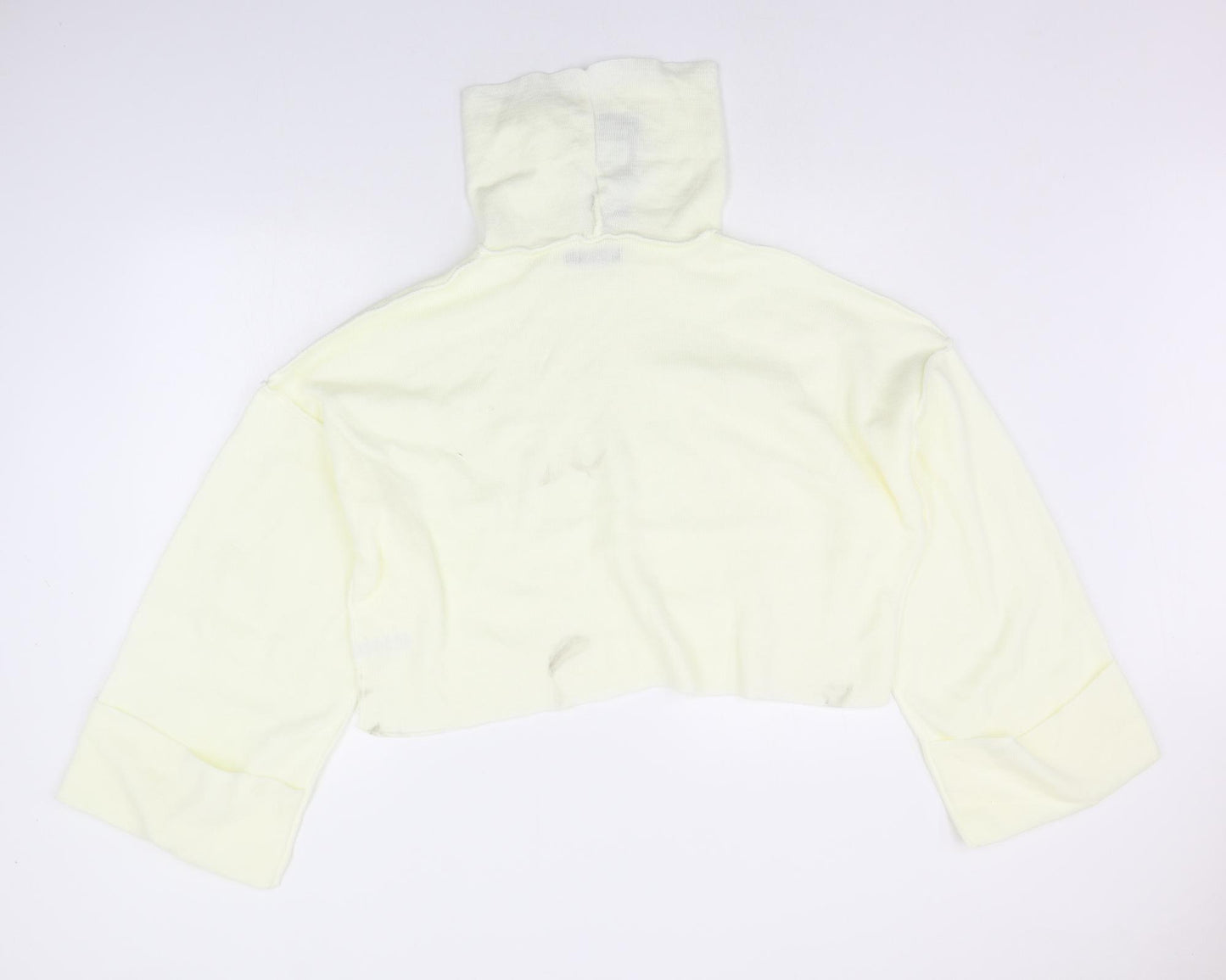 Nasty Gal Womens White   Pullover Jumper Size L