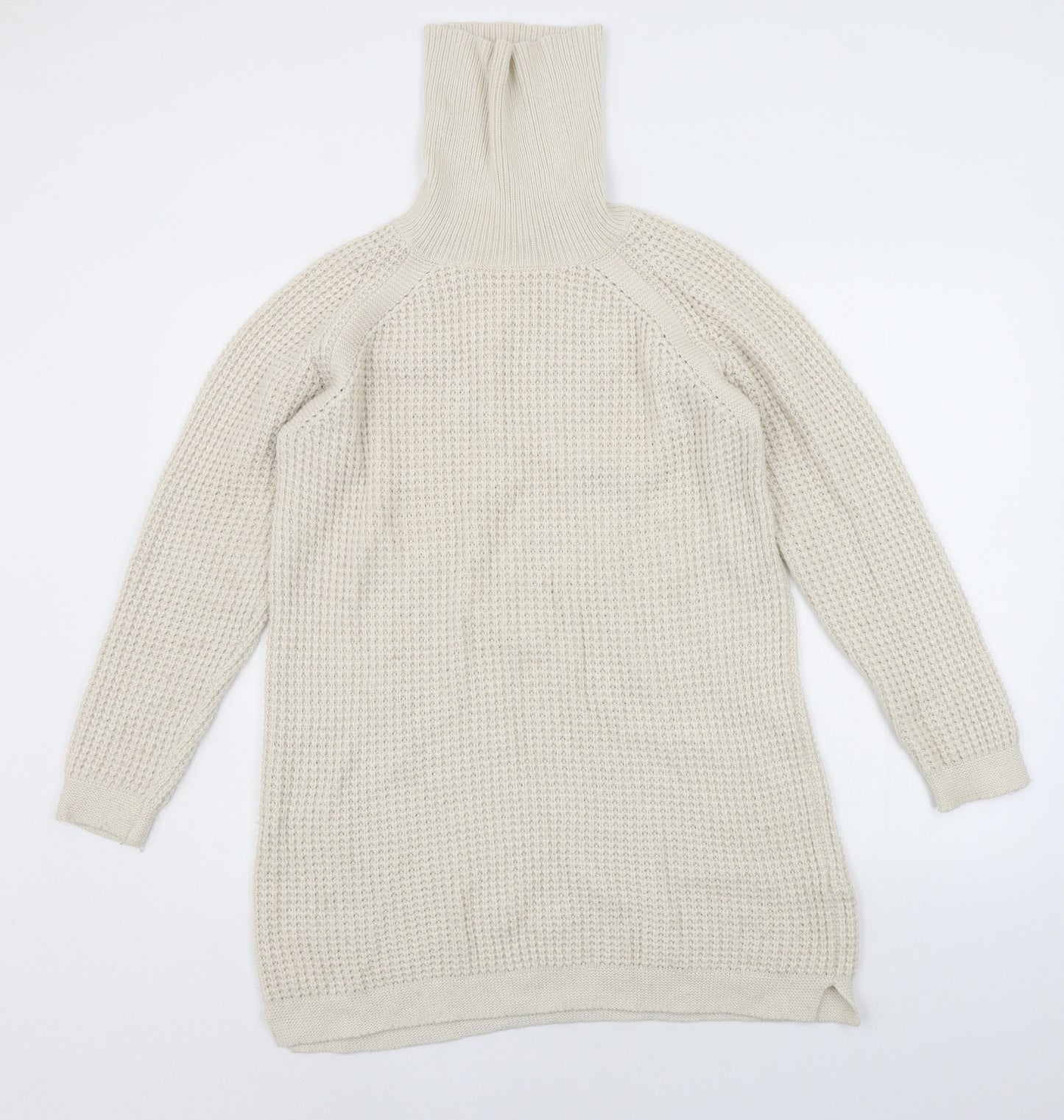 Marks and Spencer Womens Beige   Jumper Dress  Size 14