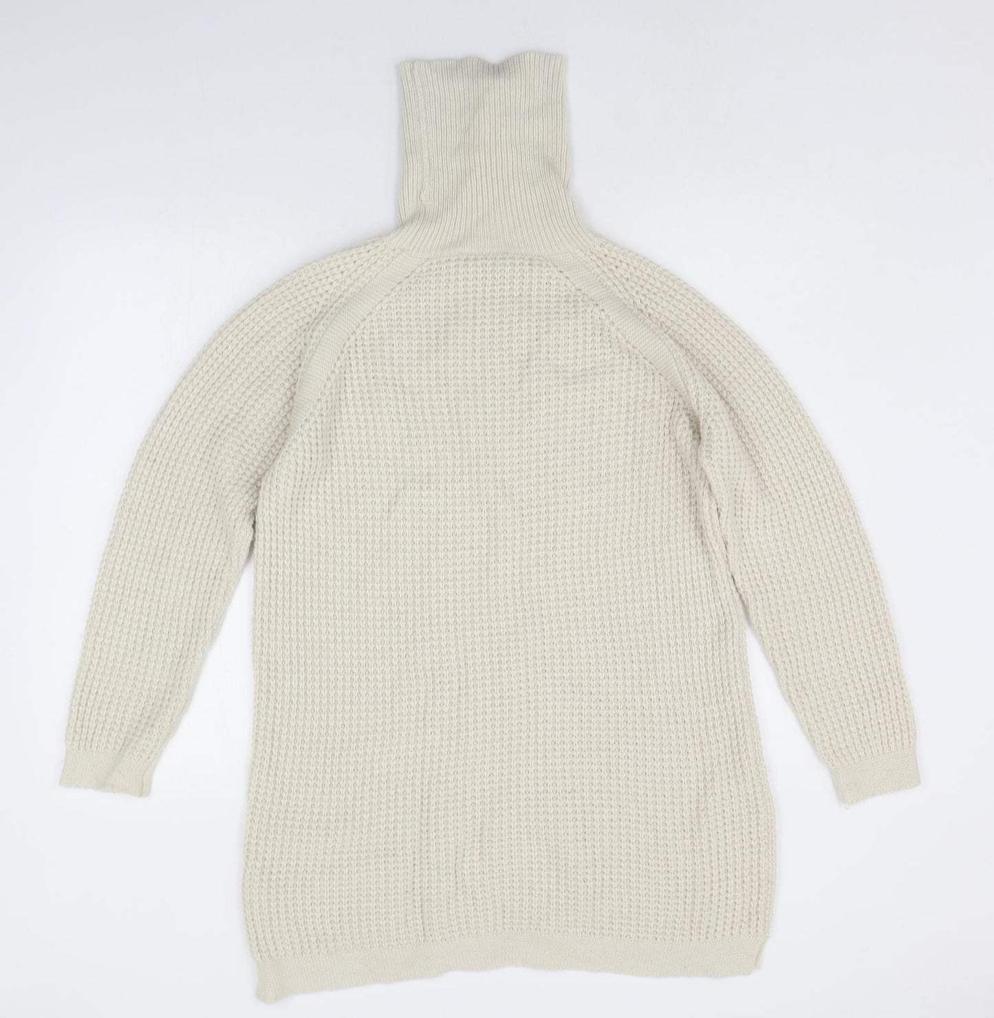 Marks and Spencer Womens Beige   Jumper Dress  Size 14