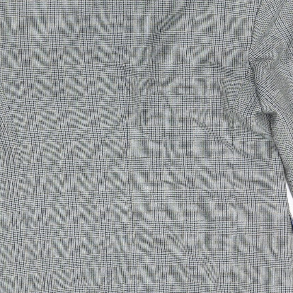 Debenhams Mens Grey Check  Jacket Suit Jacket Size L
