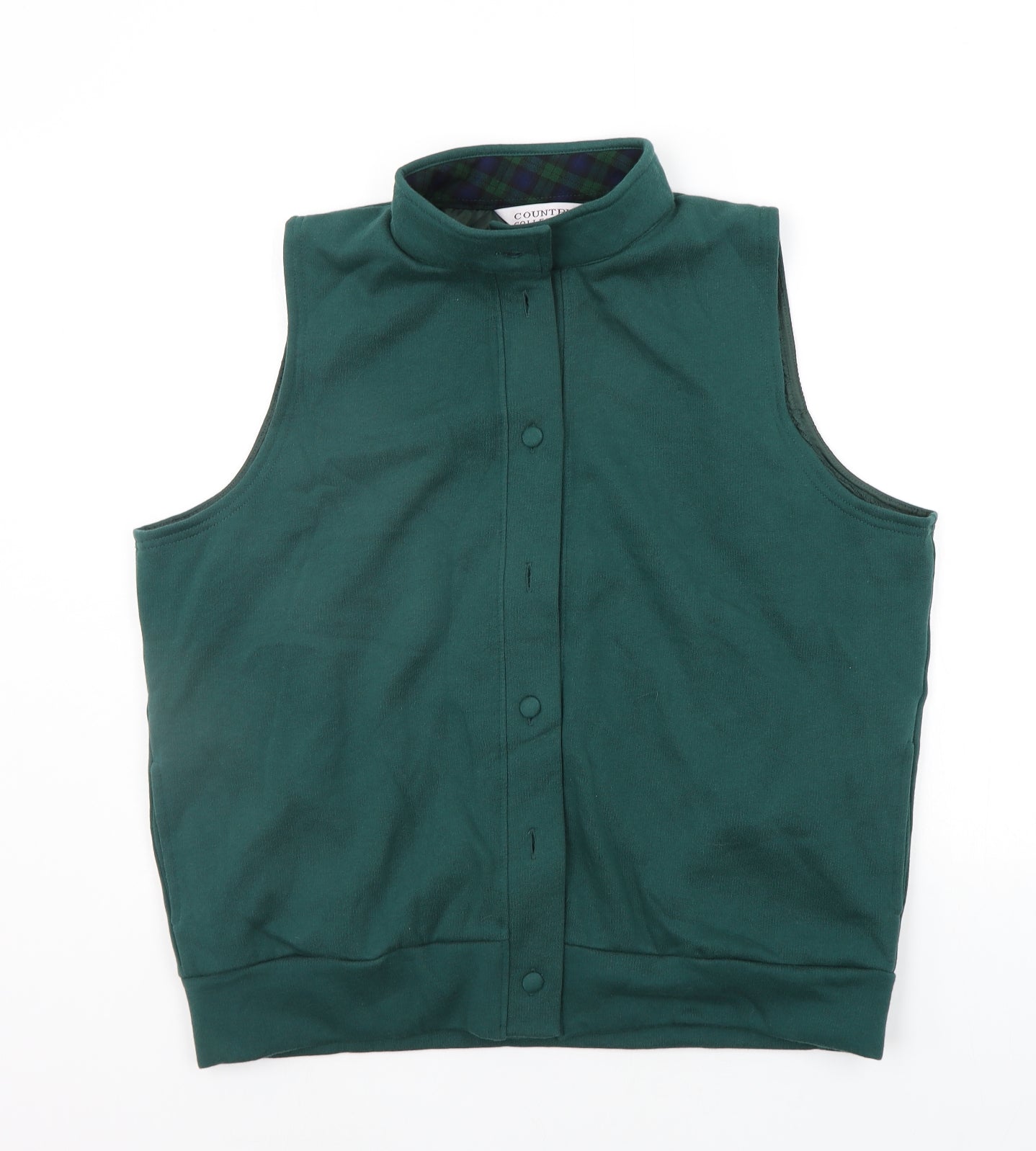 county casual Mens Green   Gilet Jacket Size L